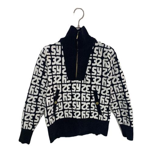 sy32 by sweet years (エスワイサーティトゥバイスィートイヤーズ) ゴルフウェア(トップス) SYG-23A15W レディース SIZE M ブラック×ホワイト