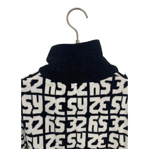 sy32 by sweet years (エスワイサーティトゥバイスィートイヤーズ) ゴルフウェア(トップス) SYG-23A15W レディース SIZE M ブラック×ホワイト