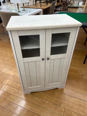 ニトリ キャビネット 391 ホワイト リズバレー