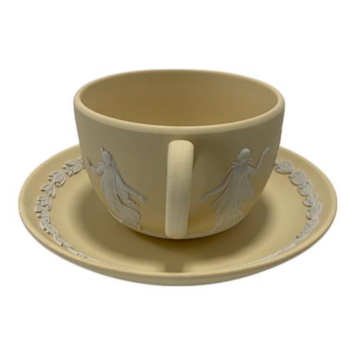 Wedgwood (ウェッジウッド) カップ&ソーサー イエロー ジャスパー