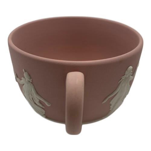 Wedgwood (ウェッジウッド) カップ&ソーサー ピンク ヨゴレ有 ジャスパー
