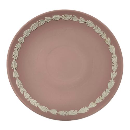 Wedgwood (ウェッジウッド) カップ&ソーサー ピンク ヨゴレ有 ジャスパー