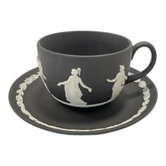 Wedgwood (ウェッジウッド) カップ&ソーサー ブラック ジャスパー