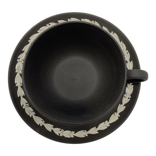 Wedgwood (ウェッジウッド) カップ&ソーサー ブラック ジャスパー