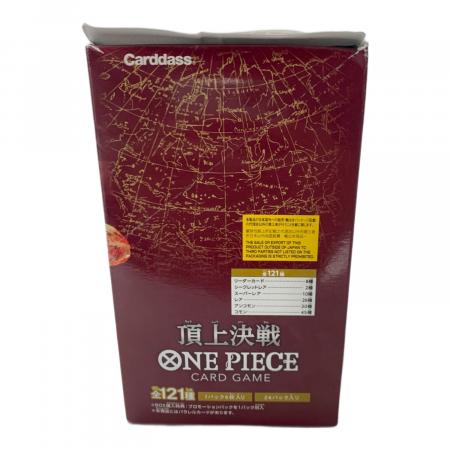 ONE PIECE (ワンピース) 頂上決戦 BOX ワンピースカード 未使用品 ※箱