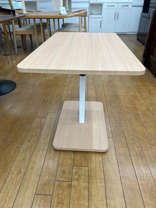 昇降式テーブル 367 ナチュラル