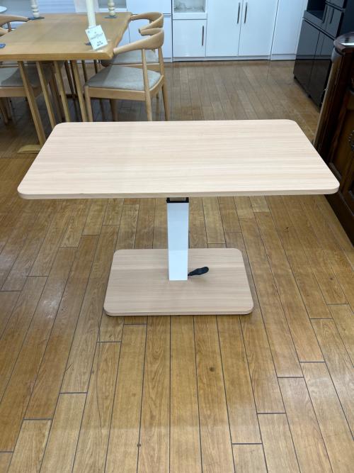 昇降式テーブル 367 ナチュラル