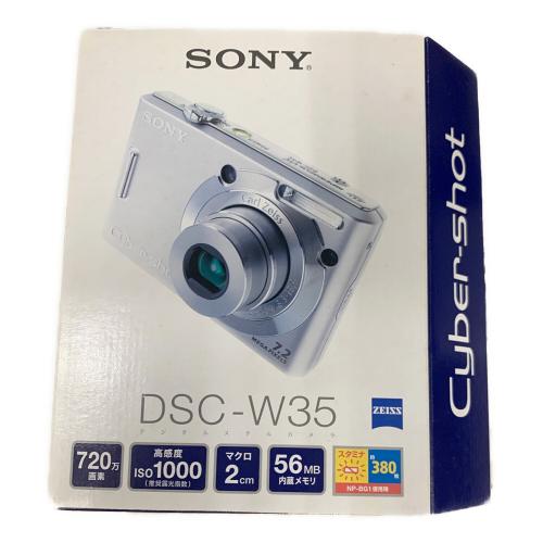 SONY (ソニー) コンパクトデジタルカメラ DSC-W35 CyberShot