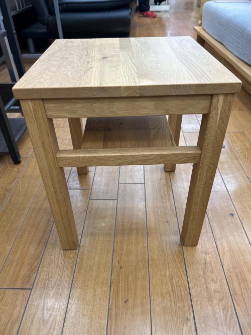 無印良品 (ムジルシリョウヒン) 木製サイドテーブルベンチ ナチュラル