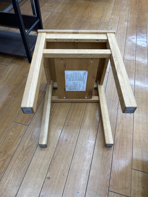 無印良品 (ムジルシリョウヒン) 木製サイドテーブルベンチ ナチュラル