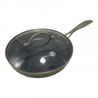 GREENPAN フライパン 24cm/USED シルバー