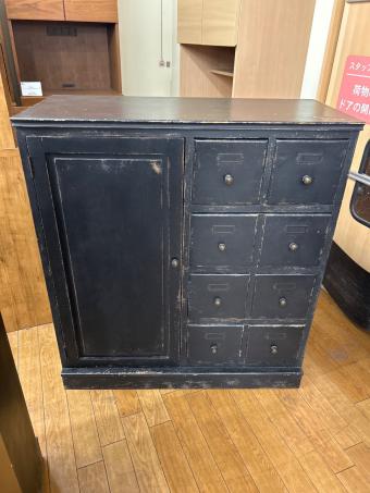 Knot antiques (ノットアンティークス) キャビネット ブラック JOKER