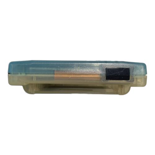 Nintendo (ニンテンドー) GAMEBOY COLOR CGB-001 アクアブルー&ミルキーホワイト(ローソン限定カラー)/退色・黄変あり・スピーカー不良