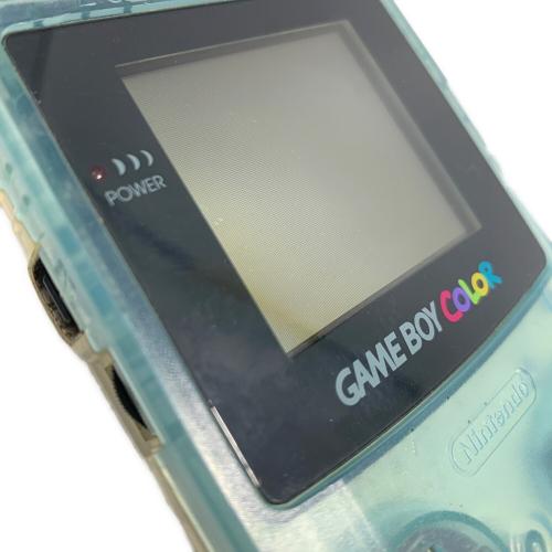 Nintendo (ニンテンドー) GAMEBOY COLOR CGB-001 アクアブルー&ミルキーホワイト(ローソン限定カラー)/退色・黄変あり・スピーカー不良