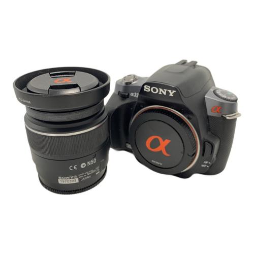 SONY (ソニー) デジタル一眼レフカメラ DSLR-A330 1080万画素(総画素) 1020万画素(有効画素)