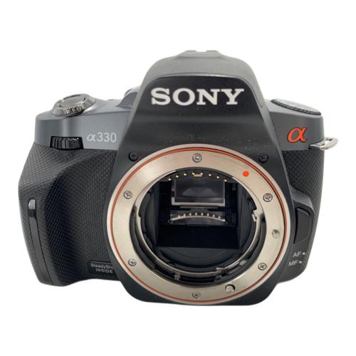 SONY (ソニー) デジタル一眼レフカメラ DSLR-A330 1080万画素(総画素) 1020万画素(有効画素)