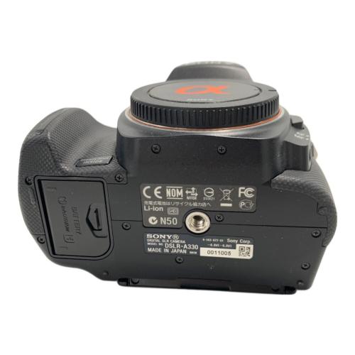 SONY (ソニー) デジタル一眼レフカメラ DSLR-A330 1080万画素(総画素) 1020万画素(有効画素)