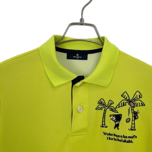 MUNSING WEAR (マンシングウェア) ゴルフウェア(トップス) MGMNGA16 メンズ SIZE M イエロー