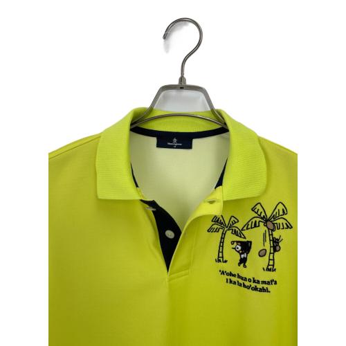 MUNSING WEAR (マンシングウェア) ゴルフウェア(トップス) MGMNGA16 メンズ SIZE M イエロー