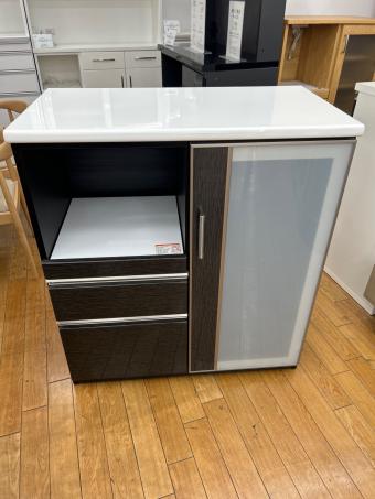 ニトリ ミドルレンジボード 298 幅:約90㎝ ホワイト×ブラウン ポスティア90