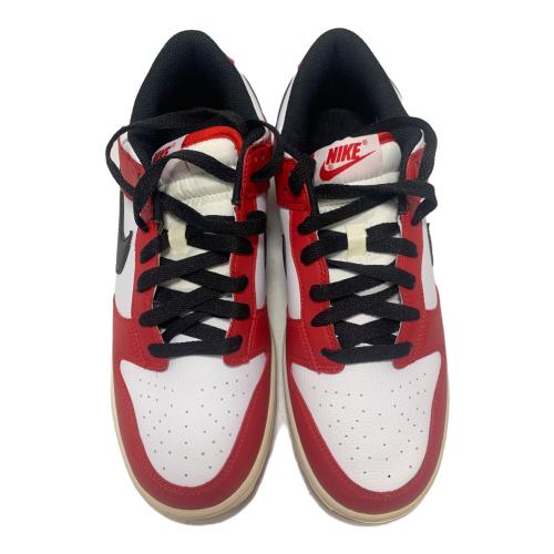 NIKE (ナイキ) DUNK LOW CHICAGO GOLF 488345-106 レディース SIZE 25.5cm レッド×ホワイト