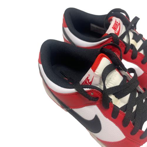 NIKE (ナイキ) DUNK LOW CHICAGO GOLF 488345-106 レディース SIZE 25.5cm レッド×ホワイト