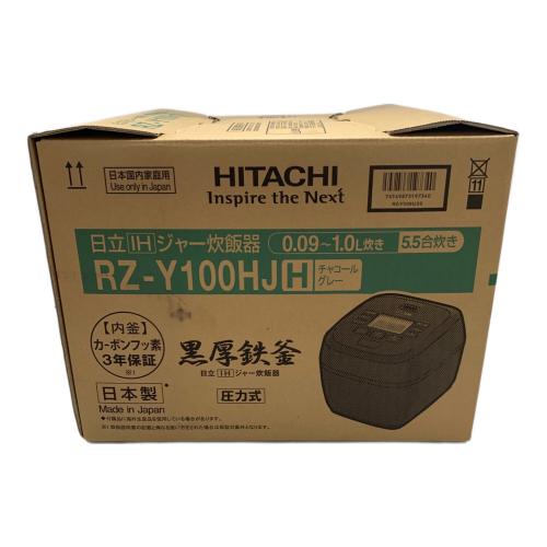 HITACHI (ヒタチ) IH炊飯ジャー RZ-Y100HJ 2025年製 5.5合(1.0L)