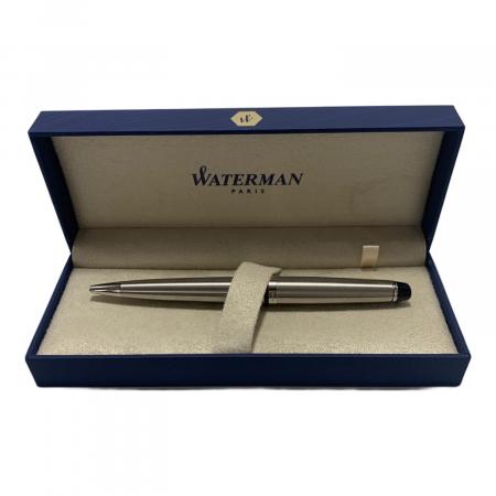WATERMAN シルバーボールペン 専用ケース付き WATERMAN シルバーボールペン 専用ケース付き 【公式通販】