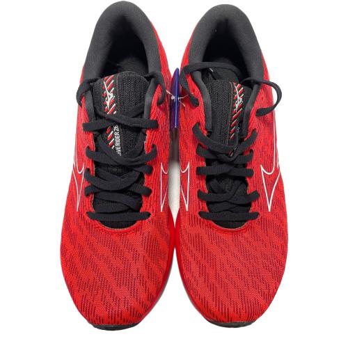 MIZUNO (ミズノ) ランニングシューズ J1GC220306 ウエーブライダー 26 メンズ SIZE 25.5cm オレンジ レッド 未使用品 J1GC220306