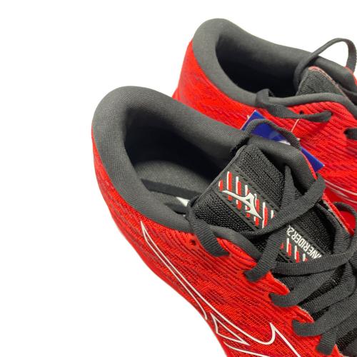 MIZUNO (ミズノ) ランニングシューズ J1GC220306 ウエーブライダー 26 メンズ SIZE 25.5cm オレンジ レッド 未使用品 J1GC220306