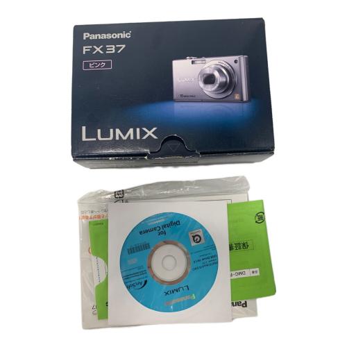 Panasonic (パナソニック) コンパクトデジタルカメラ DMC-FX37 LUMIX 三脚＆本革ケースセット