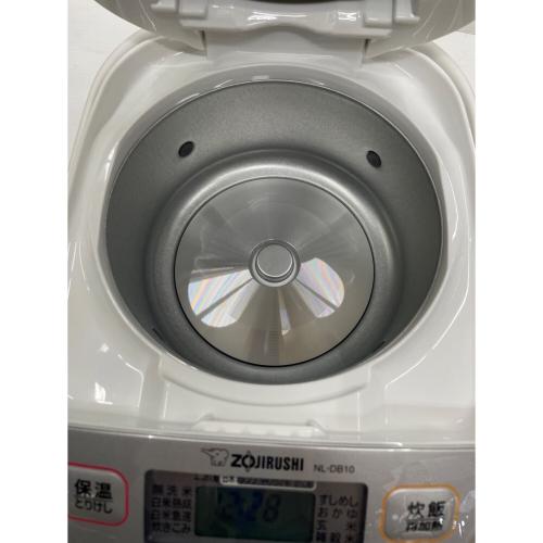 象印 (ゾウジルシ) マイコン炊飯ジャー NL-DB10-WA 2023年製 5.5合(1.0L)