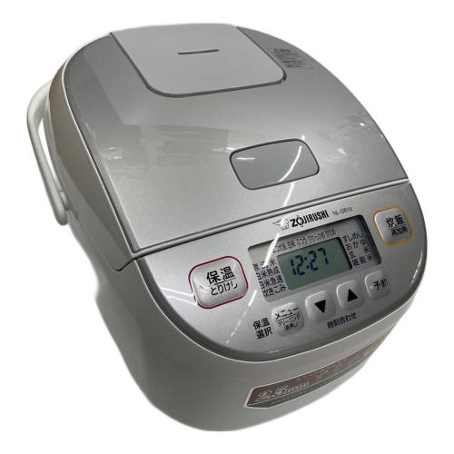 象印 (ゾウジルシ) マイコン炊飯ジャー NL-DB10-WA 2023年製 5.5合(1.0L)