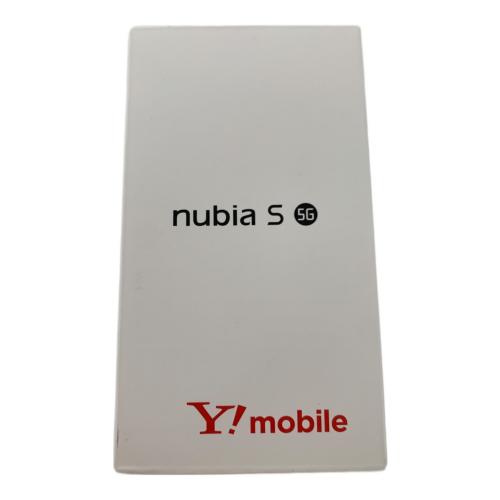 nubia S 5G A403ZT ※チェックの為一度フィルム剥がしてます