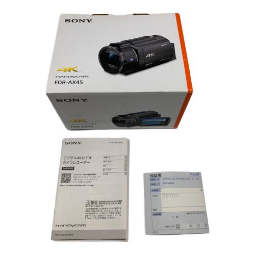SONY (ソニー) デジタルビデオカメラ FDR-AX45
