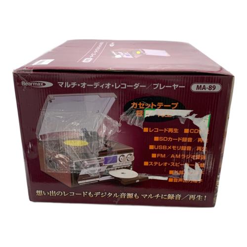 Beamax オーディオレコーダー/プレーヤー MA89