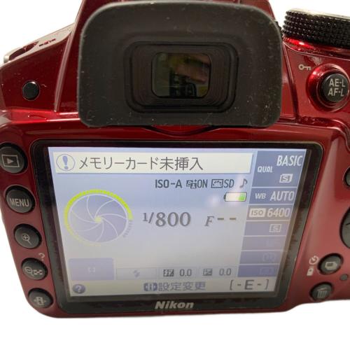 Nikon (ニコン) 一眼レフカメラダブルズームキット D3200