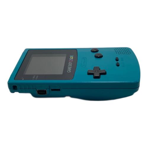 Nintendo (ニンテンドー) GAMEBOY COLOR CGB-001 キズ有 ターコイズブルー