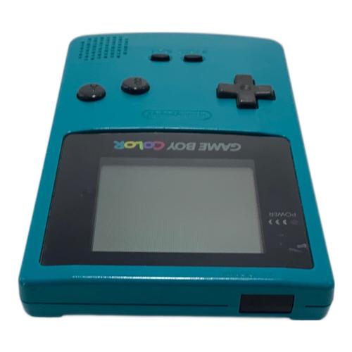 Nintendo (ニンテンドー) GAMEBOY COLOR CGB-001 キズ有 ターコイズブルー