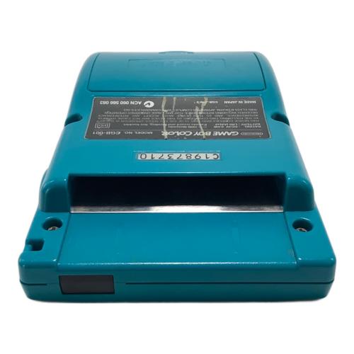 Nintendo (ニンテンドー) GAMEBOY COLOR CGB-001 キズ有 ターコイズブルー