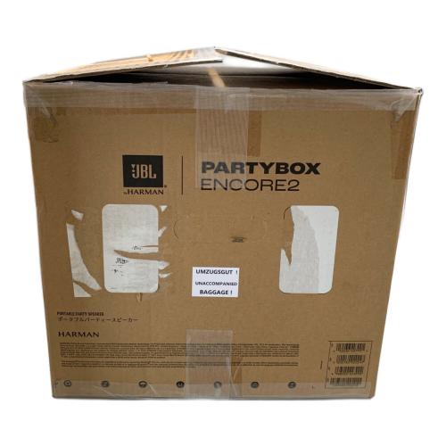 JBL (ジェイビーエル) PartyBox Encore 2 Bluetoothスピーカー JBLPBENCORE2JN