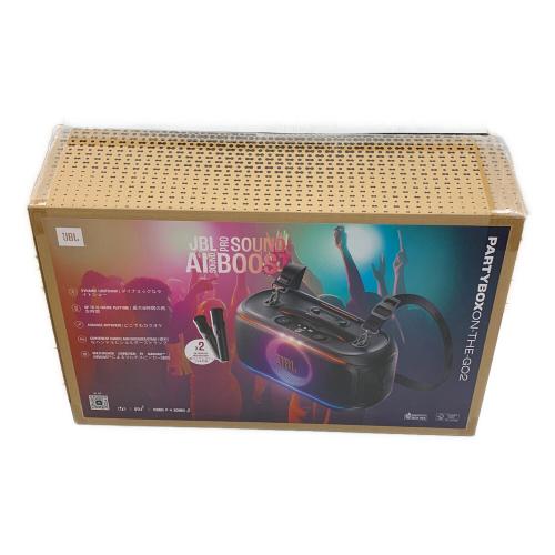 JBL (ジェイビーエル) PARTYBOX ON THE GO Bluetoothスピーカー JBLPARTYBOXOTG2BJN