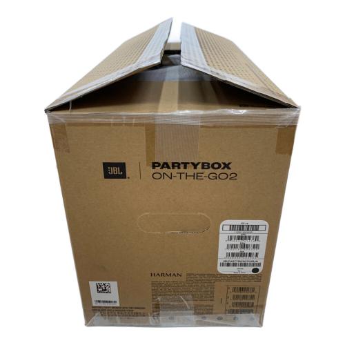 JBL (ジェイビーエル) PARTYBOX ON THE GO Bluetoothスピーカー JBLPARTYBOXOTG2BJN