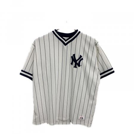 Majestic (マジェスティック) New York Yankees ベースボールシャツ