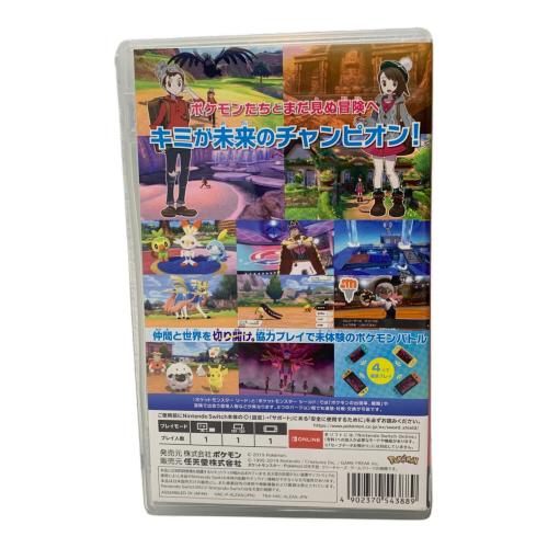 任天堂 (ニンテンドウ) ポケットモンスター ソード Nintendo Switch用ソフト CERO A (全年齢対象)