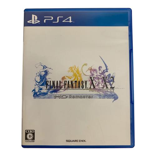 FINAL FANTASY X/X-2 HD Remaster Playstation4用ソフト CERO C (15歳以上対象)