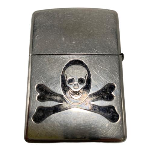 ZIPPO (ジッポ) オイルライター 2005年製 ドクロ スカル 両面