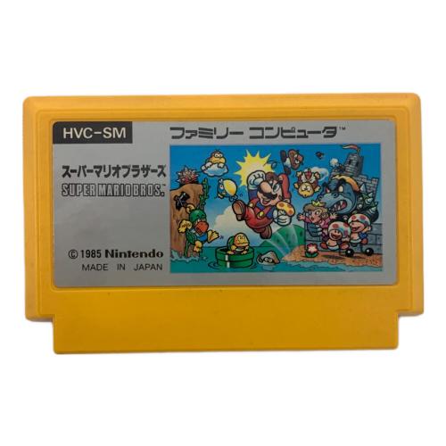 Nintendo (ニンテンドー) スーパーマリオブラザーズ ファミコン用ソフト 箱ヤケ有 -
