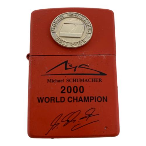 ZIPPO (ジッポ) オイルライター 2000年 ミハエル・シューマッハ  ワールドチャンピオンモデル