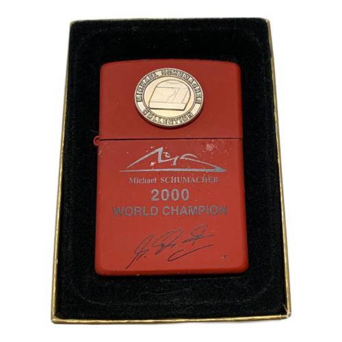 ZIPPO (ジッポ) オイルライター 2000年 ミハエル・シューマッハ  ワールドチャンピオンモデル